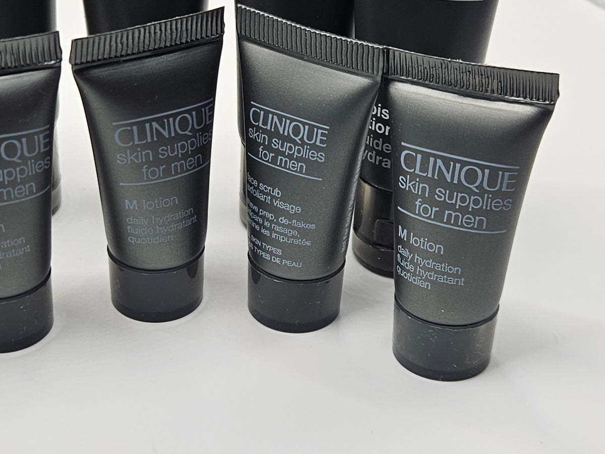 Clinique Men Travel Size Skincare Lot - 15 Pieces