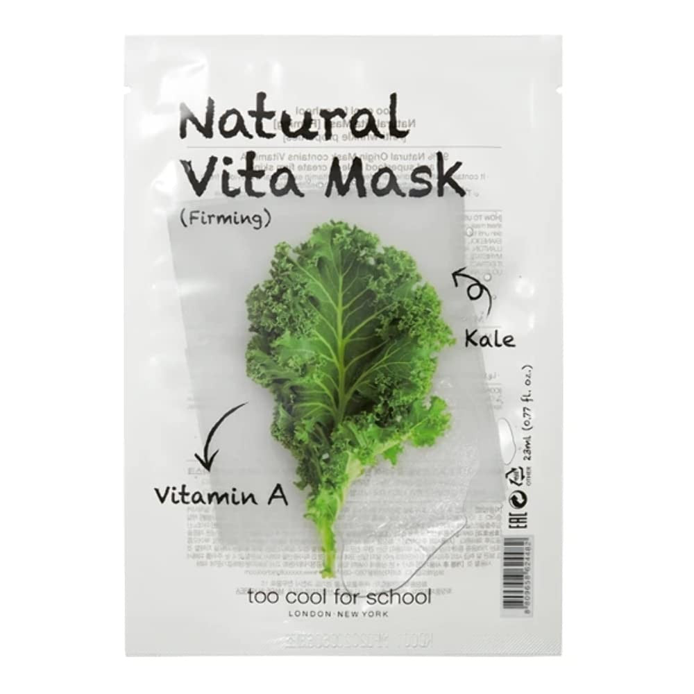 Natural Vita Firming Sheet Mask with Kale & Vitamin A