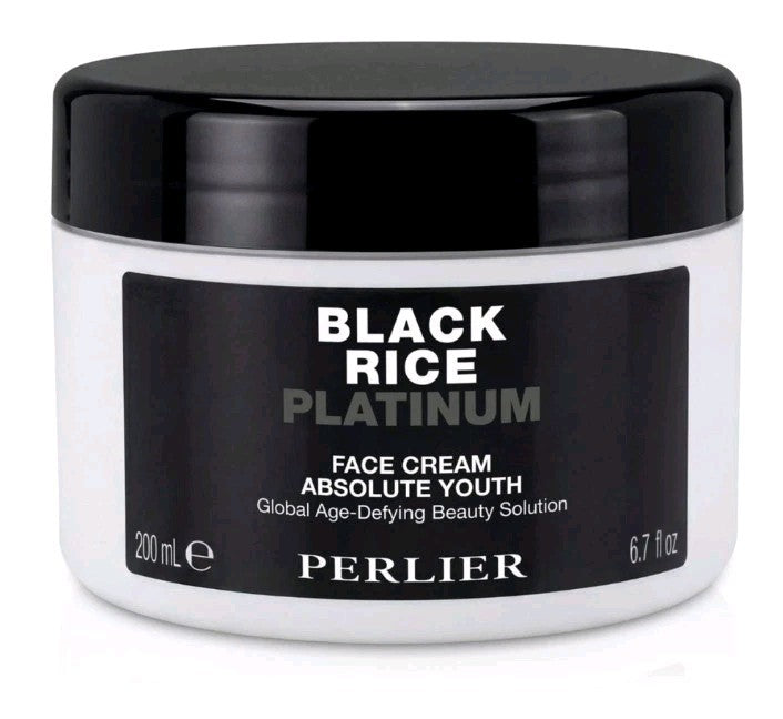 Black Rice Face Cream - Anti-Aging Moisturizer with Peptides & Antioxidants, 6.7 fl oz