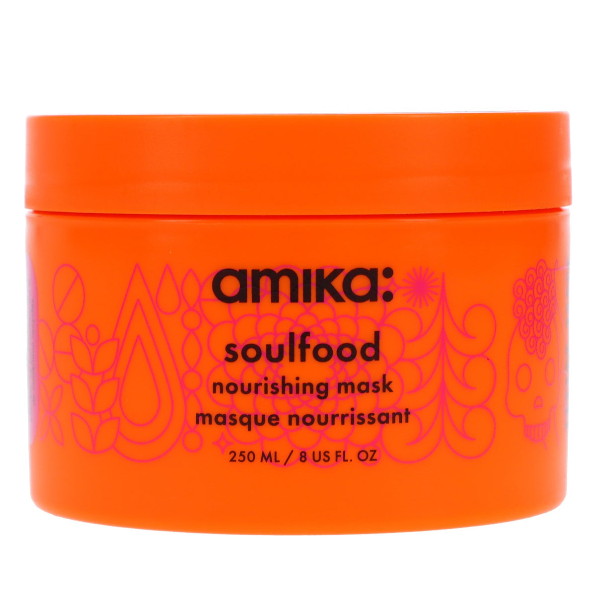 Amika Soulfood Nourishing Hair Mask 8 oz – Deep Conditioning for Dry, Damaged Hair