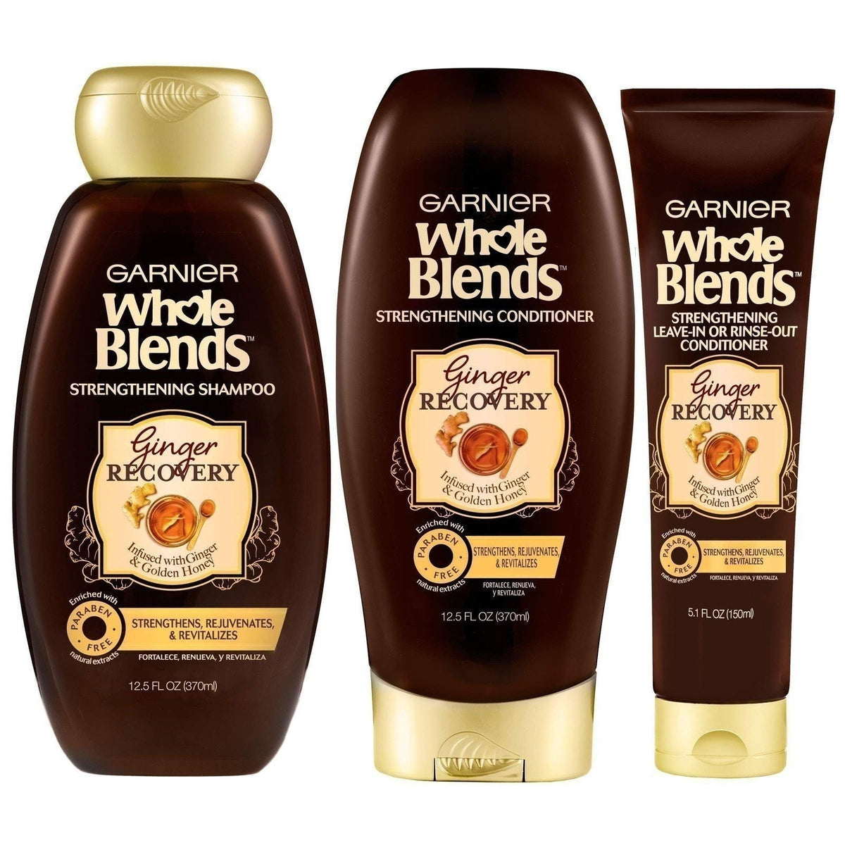 Garnier Strengthening Ginger Recovery Conditioner - 12.5 Fl Oz