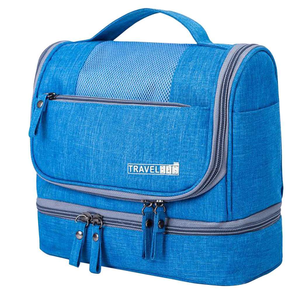 Travel Toiletry Bag Organizer Waterproof Hanging Cosmetic Bag for Men Women