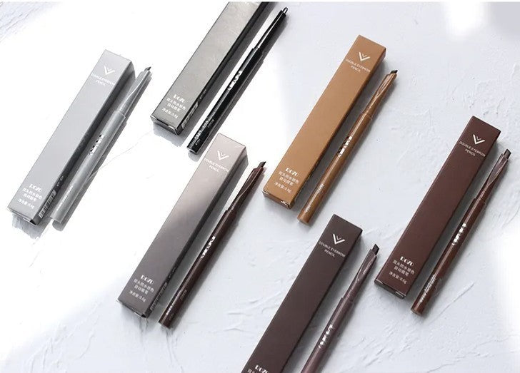Waterproof Eyebrow Pencil 4 Natural Gray - Professional Makeup Tool