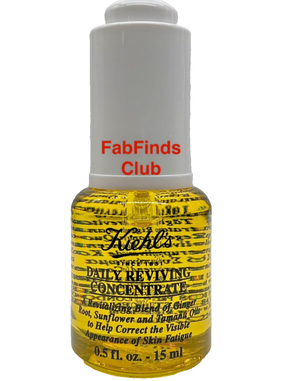 Kiehl’s Daily Reviving Concentrate Oil - Travel Size Skin Care, 0.5oz