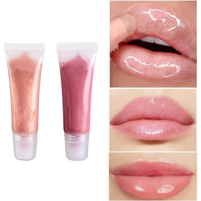 6Pcs Refillable Lip Balm Containers 5/10ml Travel Lip Gloss Tubes DIY
