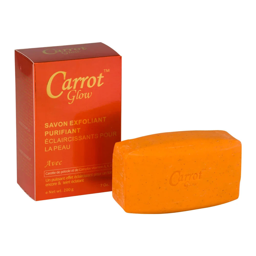 Carrot Glow Exfoliating Purifying Soap 7 oz