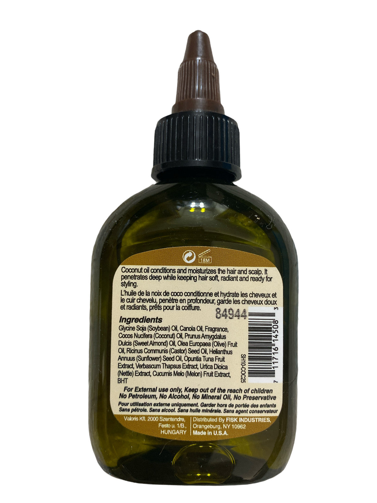 Deep Conditioning Coconut Hair Oil Set - 75ml x 2 Natural Hair Treatment