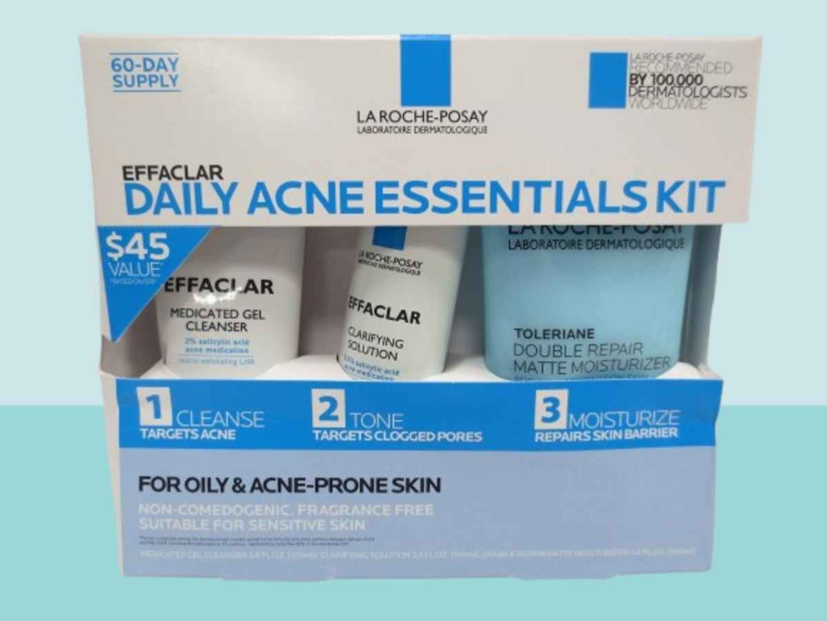 Acne Treatment & Skincare Kit for Clear Skin - 2-Month Supply
