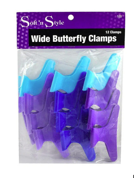 Burmax Soft N' Style Butterfly Clamp 3"