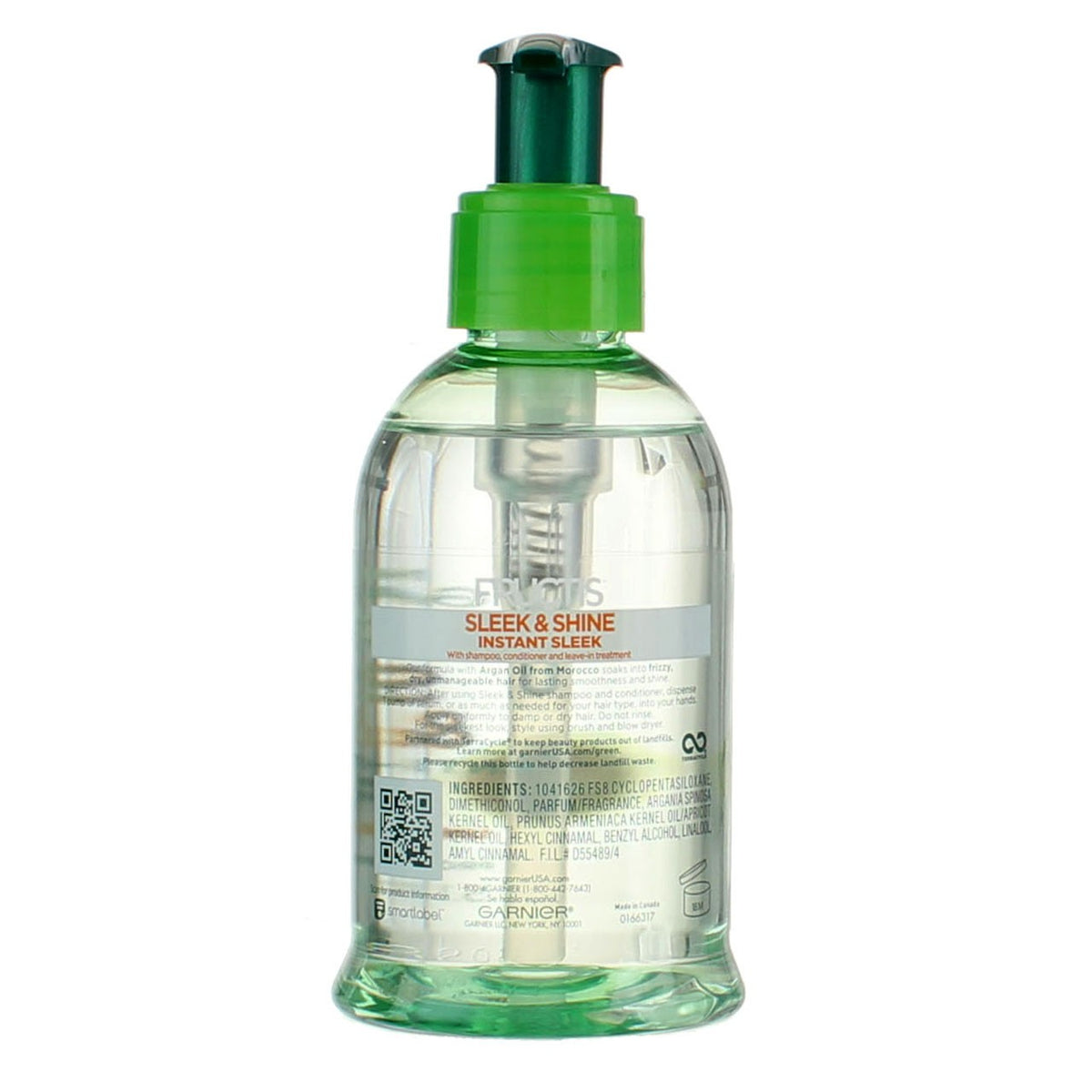 Sleek & Shine Anti-Frizz Hair Serum with Argan Oil for 48-Hour Control