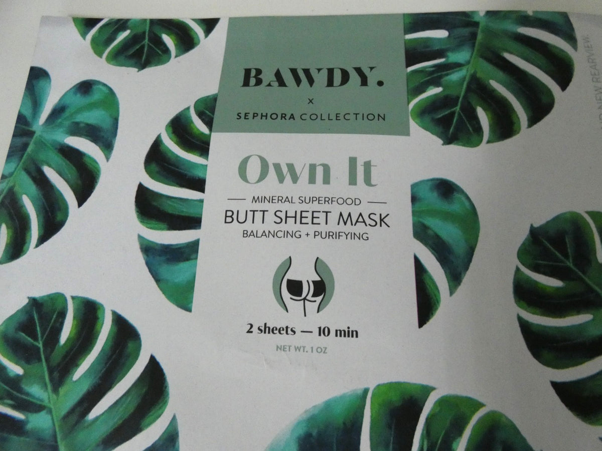 Butt Sheet Mask 0.1 oz - Plumping Smoothing Pineapple
