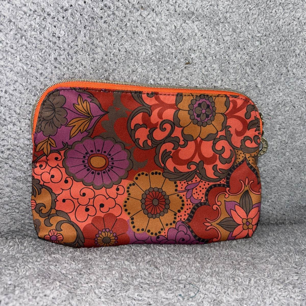 Estée Lauder Floral Makeup Cosmetic Travel Bag - Zip Pouch for Beauty