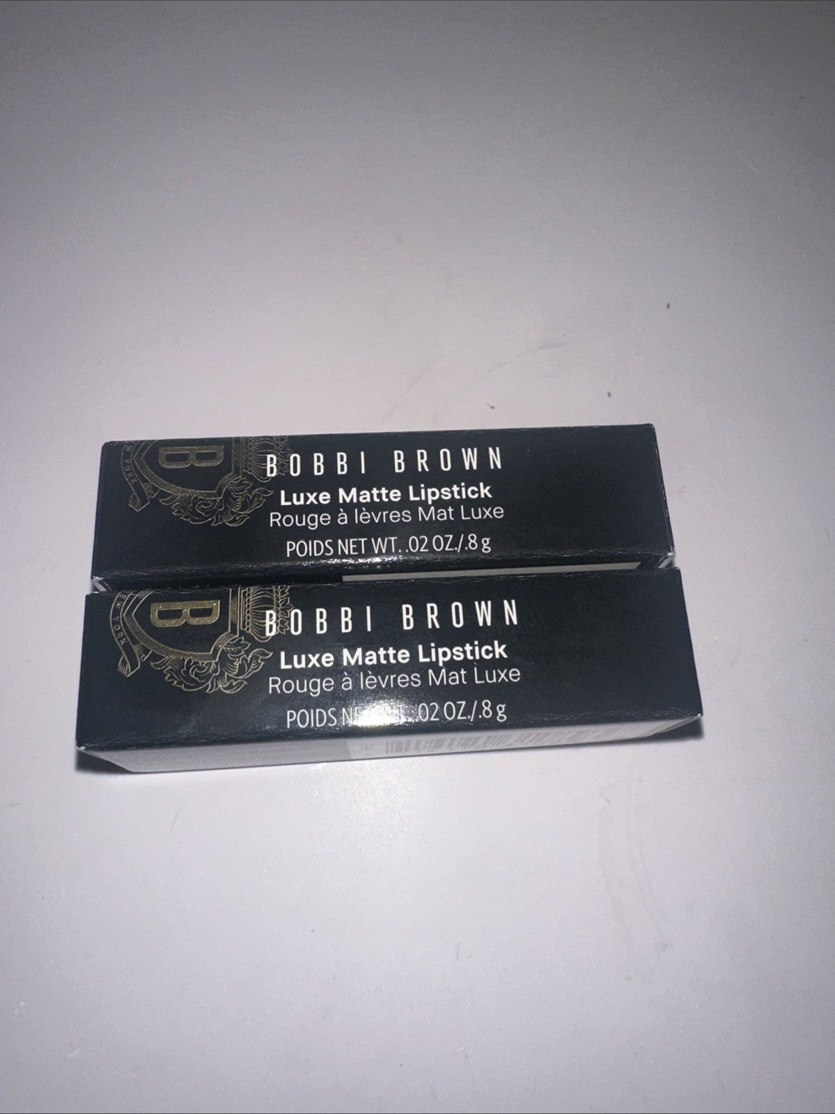 Mini Luxe Matte Lipstick Set - 2 Shades in Claret - New in Box