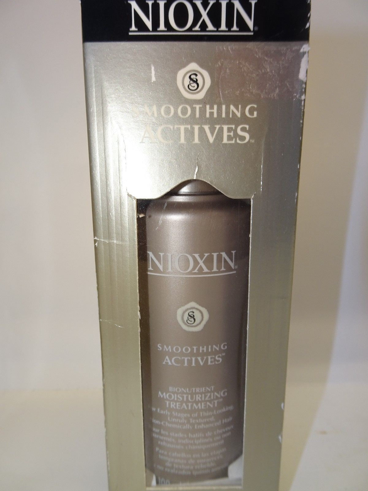 Nioxin Smoothing Actives Bionutrient Hair Treatment 3.4 fl oz for Unruly & Thin Hair
