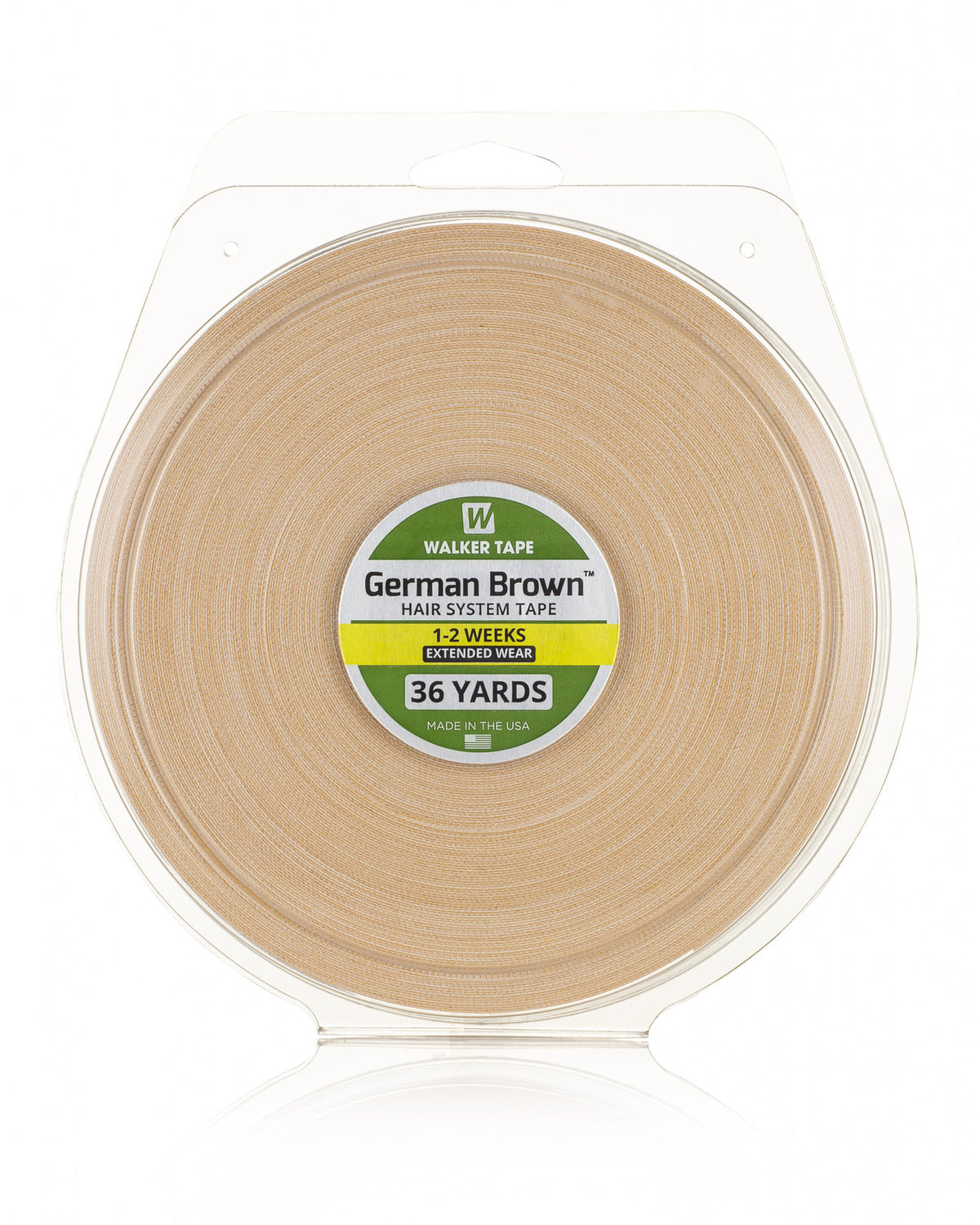 German Brown Liner Cloth Hairpiece Tape Roll 1" x 36 yards toupee wig