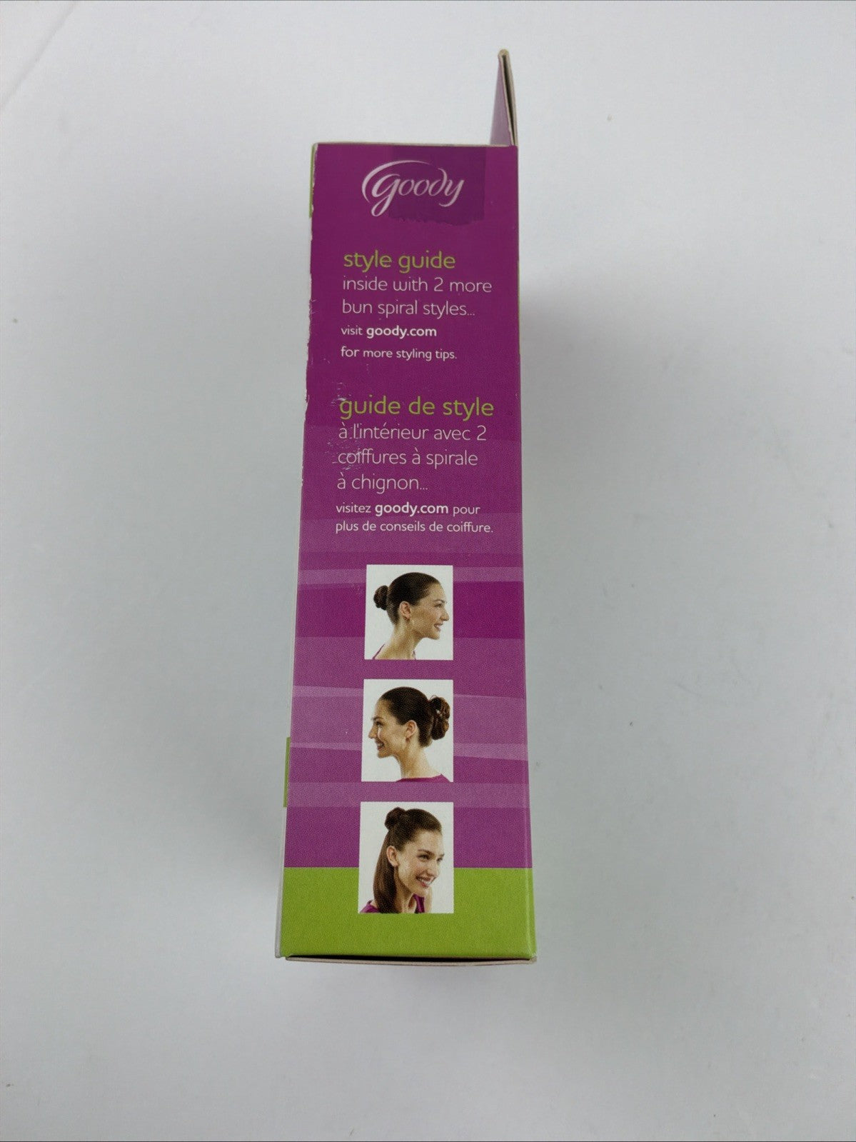 2 Pack Goody Simple Styles Bun Spiral Dark Hair