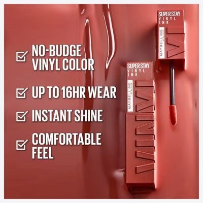 Maybelline Super Stay Vinyl Ink Liquid Lipstick - 20 Coy, 0.14 fl oz