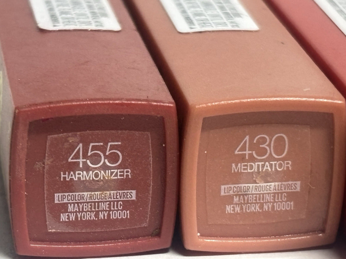 Liquid Lipstick Set - 3 Matte Lip Color Shades for Long-Lasting Wear