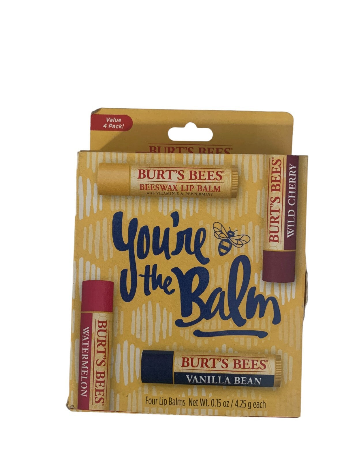 Lip Balm Gift Set - Natural Beeswax & Flavored Lip Care Collection