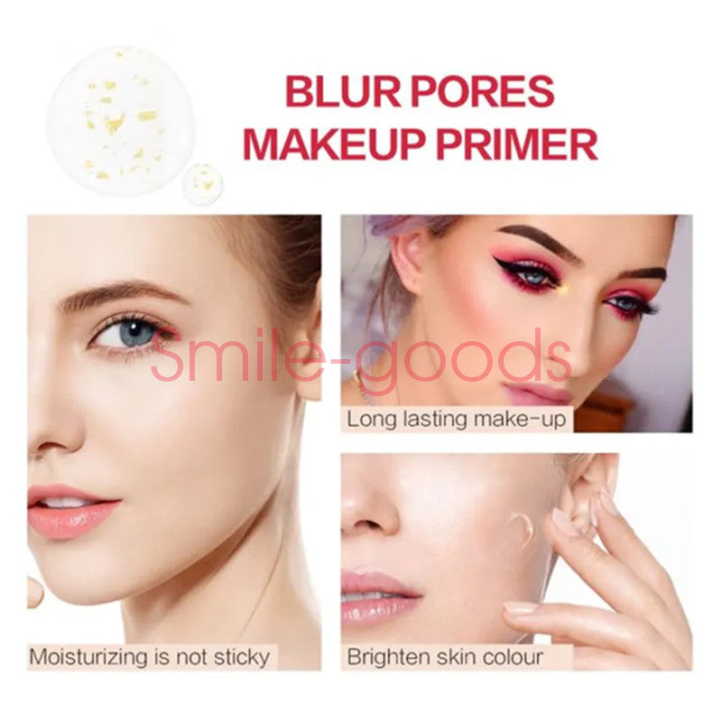 Hunmui Face Primer Pore Base Gel Cream Cover Pores Water Embellish