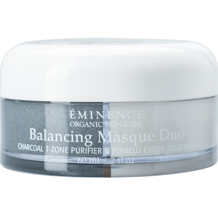 Balancing Face Mask Duo - Charcoal Purifier & Hydrating Pomelo Treatment