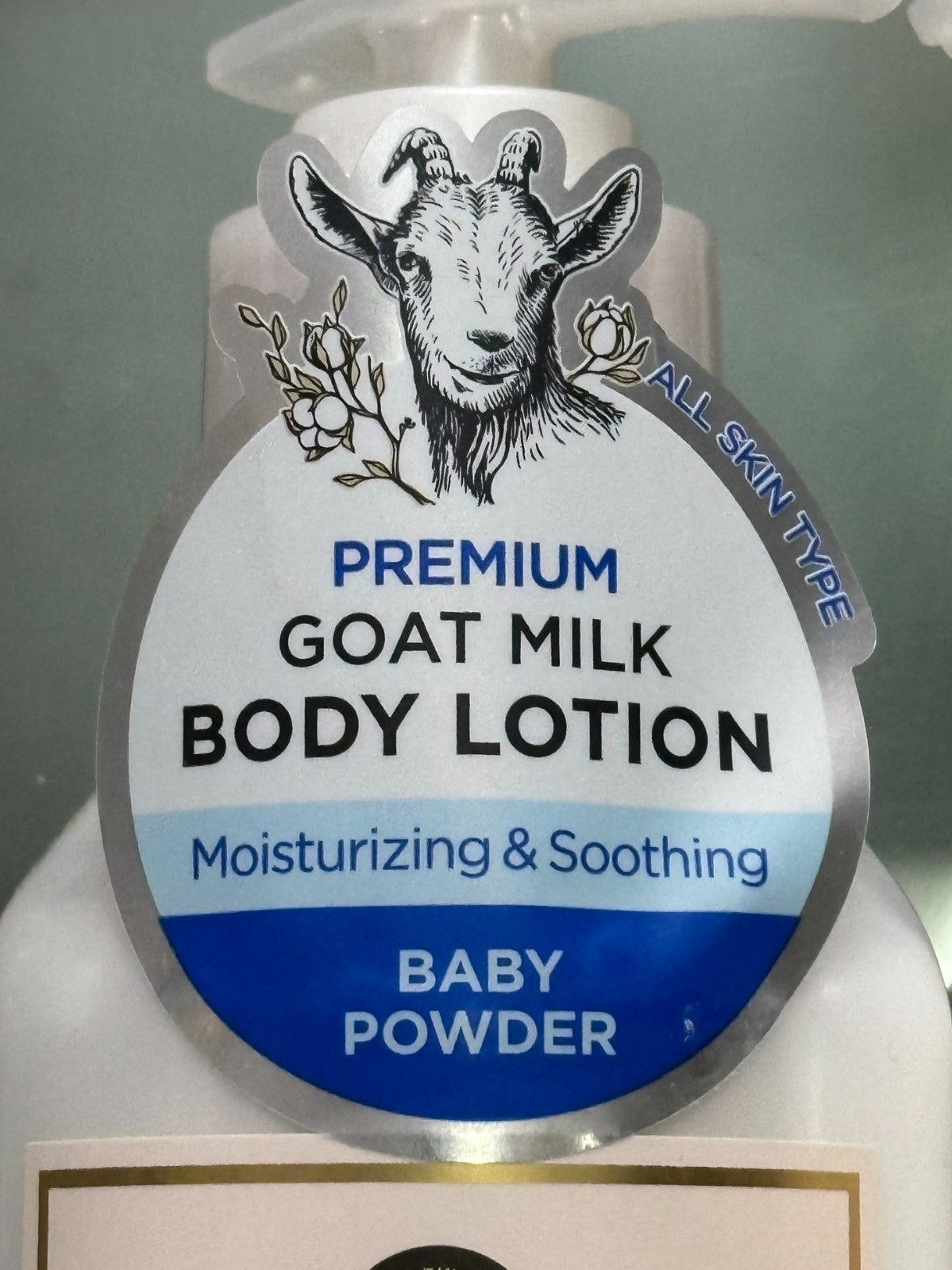 Goat Milk Body Lotion - 2-Pack, Baby Powder Scent