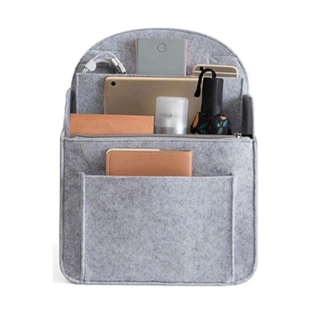 Portable Makeup Organizer Insert for Travel Backpack & Bags - Divider & Storage