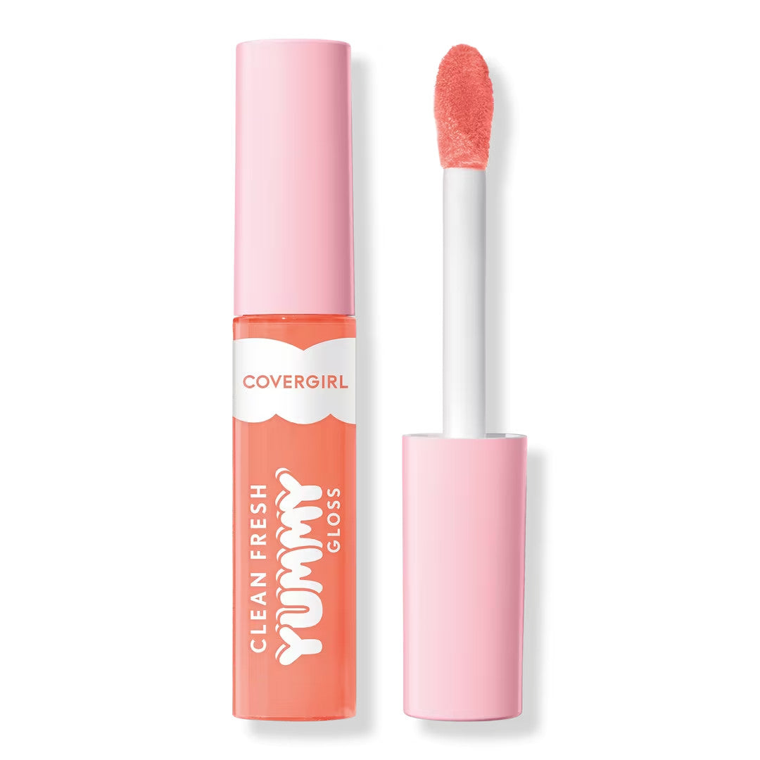 2 Pack Hydrating Lip Gloss with Hyaluronic Acid and Antioxidants - Peach Out!