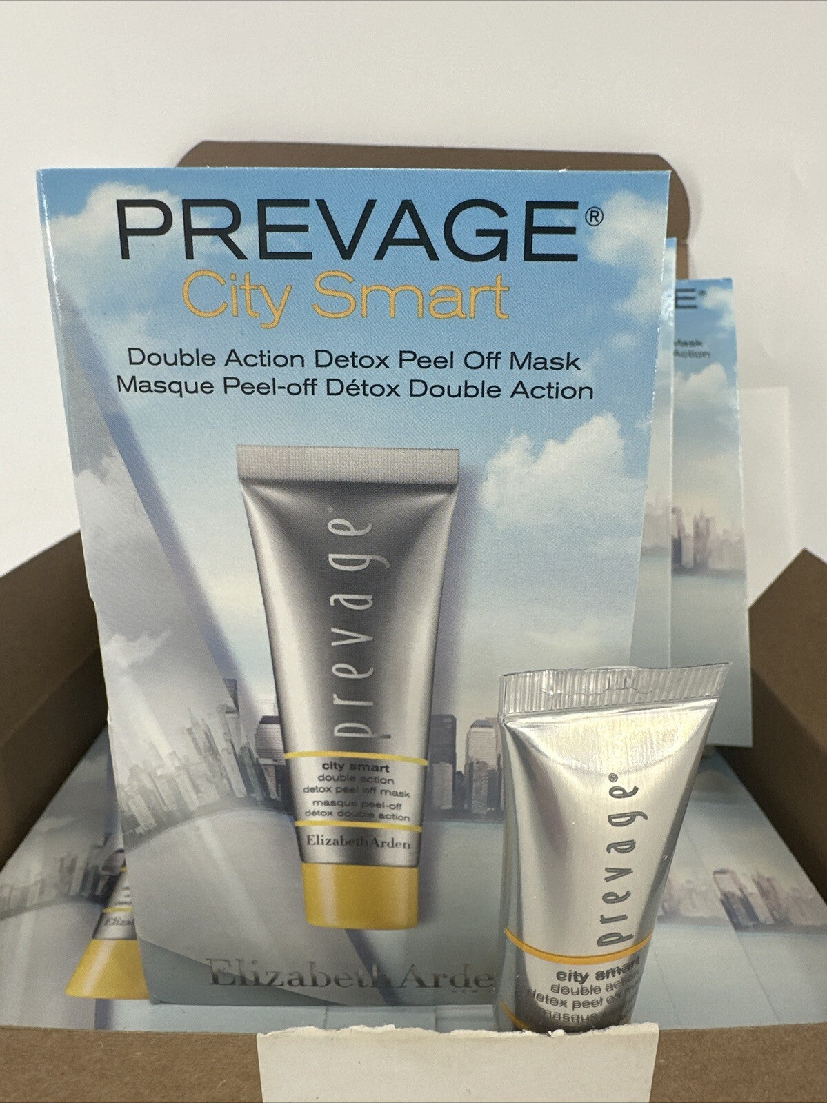 12 Samples Elizabeth Arden Prevage City Smart Detox Peel Off Face Masks