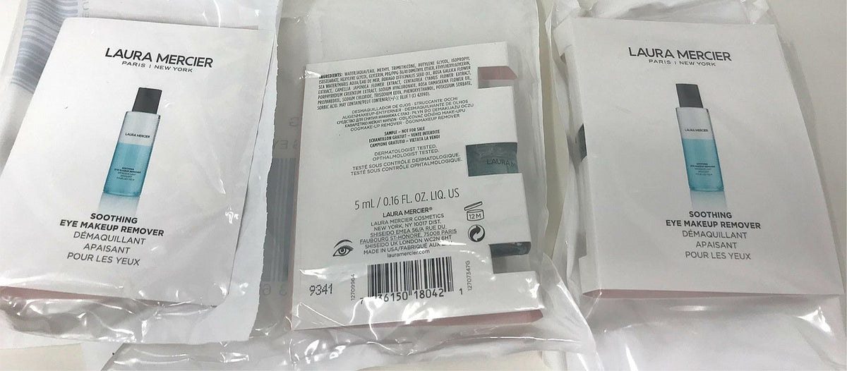 Set of 3 Laura Mercier Soothing Eye Makeup Removers - 5mL Each
