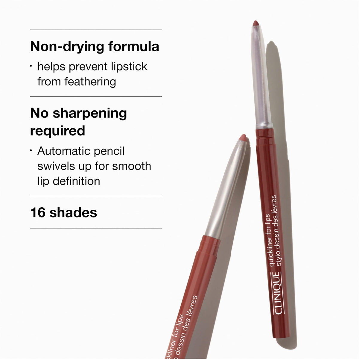 Clinique Quickliner for Lips Lip Liner - Plummy, 1 Count