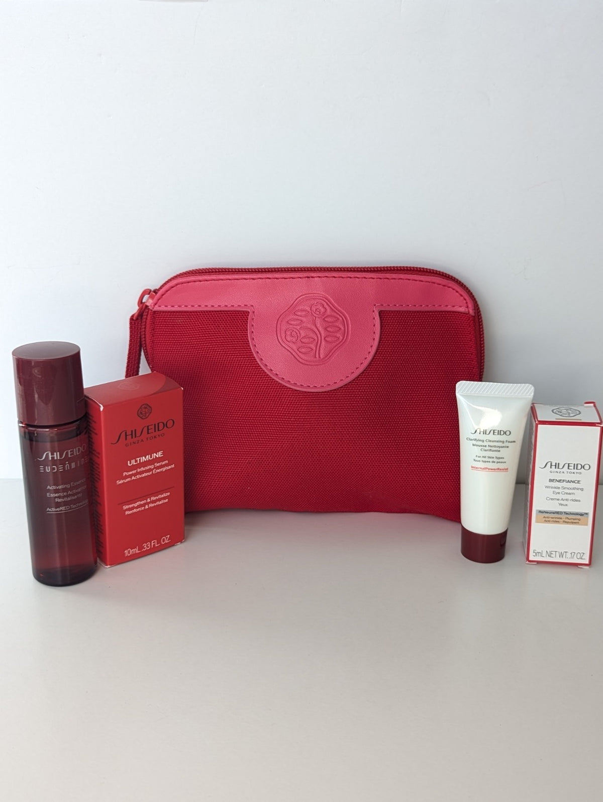Shiseido Skincare Gift Set - Benefiance, Ultimune, Eudermine, Clarifying
