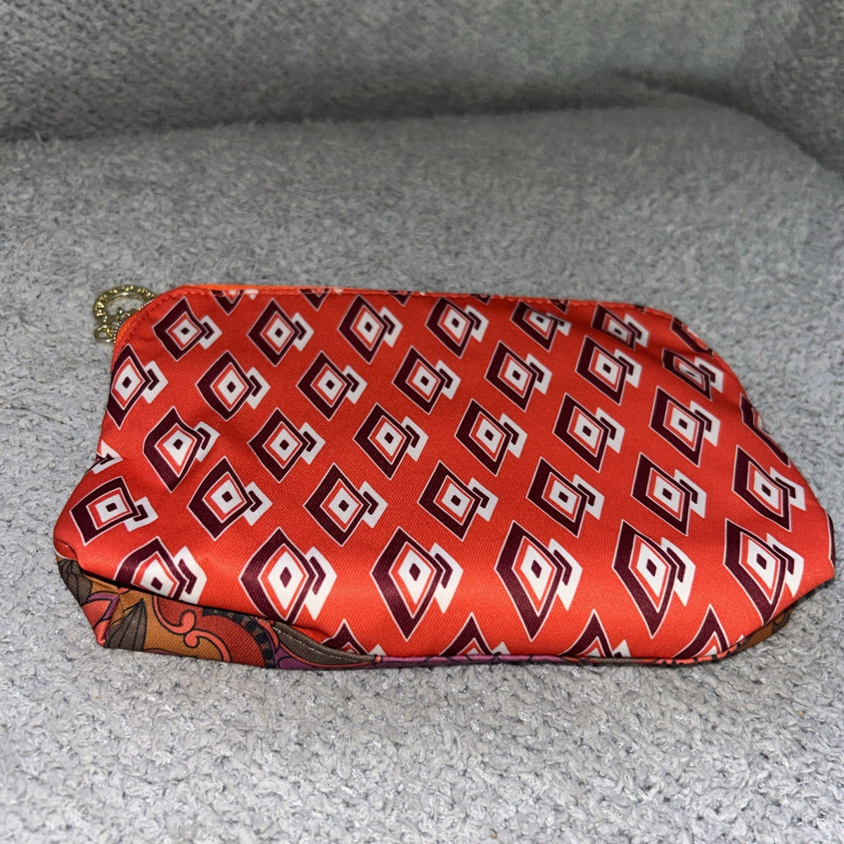 Estée Lauder Floral Makeup Cosmetic Travel Bag - Zip Pouch for Beauty