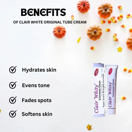Carrot Brightening Cream for Skin - 1.7 oz, Fades Dark Spots & Freckles