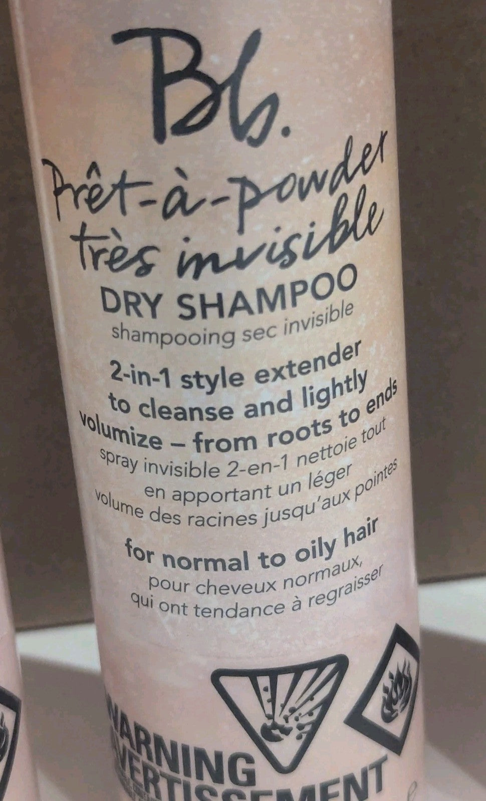 Invisible Dry Shampoo for Hair - Bumble and Bumble Pret-a-Powder Tres 3.1oz Set