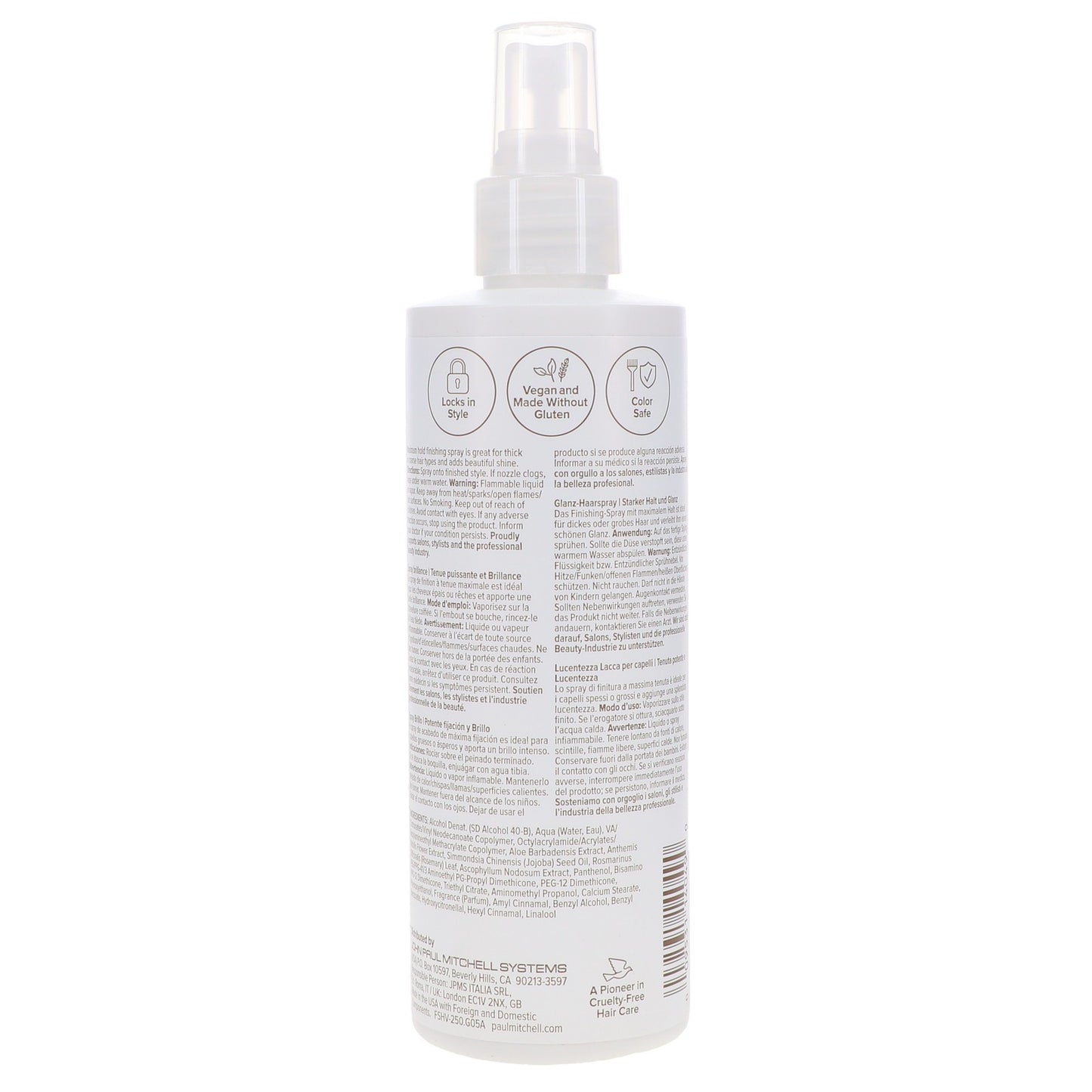Paul Mitchell Firm Hold Freeze & Shine Hair Spray 8.5 oz - Strong Hold, Natural Gloss
