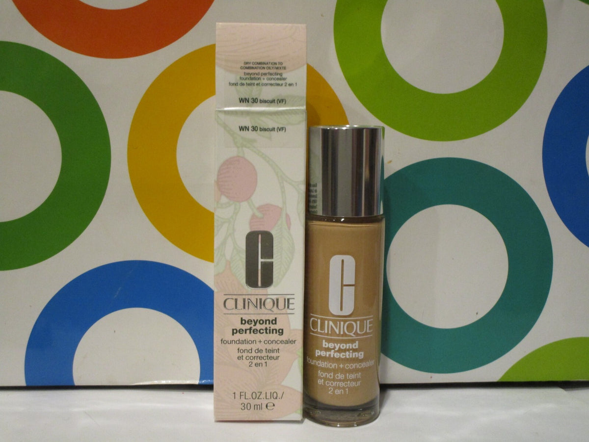 Beyond Perfecting Foundation and Concealer WN 30 Biscuit 1 oz - Flawless Face Makeup