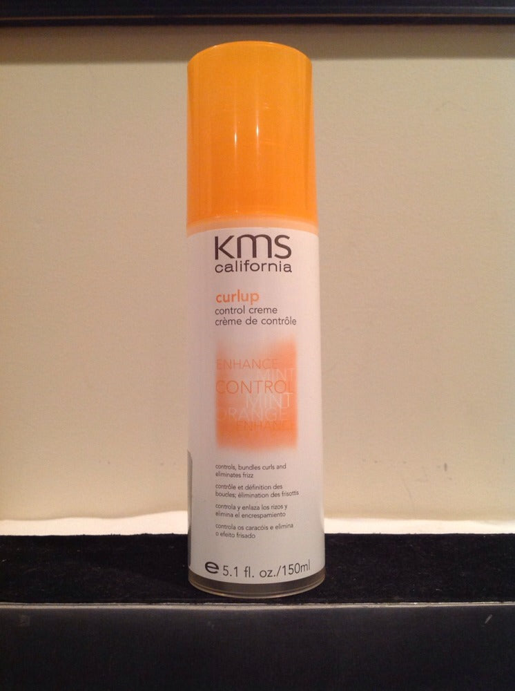 KMS California Curlup Control Creme 5.1 oz for Curly Hair Styling