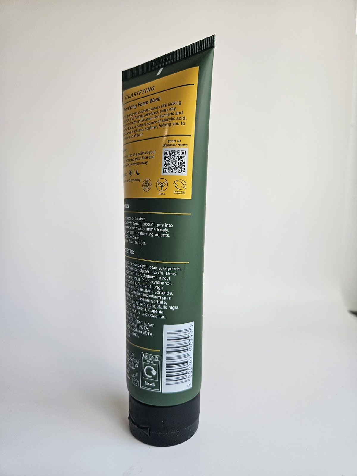 Botanics Clarifying Purifying Foam Wash 5 fl oz - Gentle Skin Cleanser