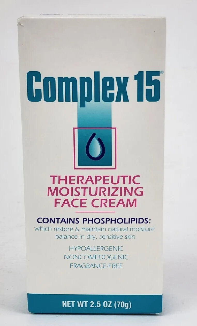 Complex 15 Therapeutic Moisturizing Face Cream 2.5 oz