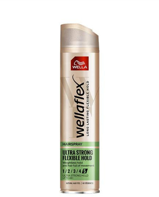 Strong Hold Hair Spray Level 5 - 250ml Flexible & Humidity Resistant