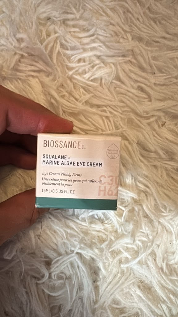 Squalane + Marine Algae Eye Cream - Firming Hydrating Eye Treatment
