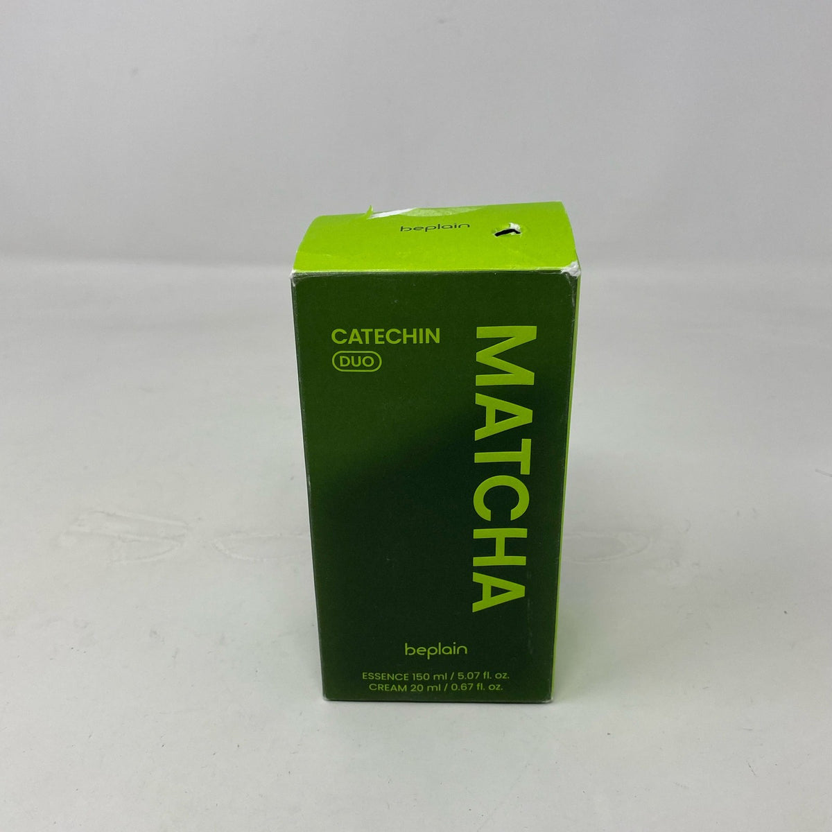 Matcha Catechin Duo Set - Green Essence 150ml & Cream 20ml for Brightening