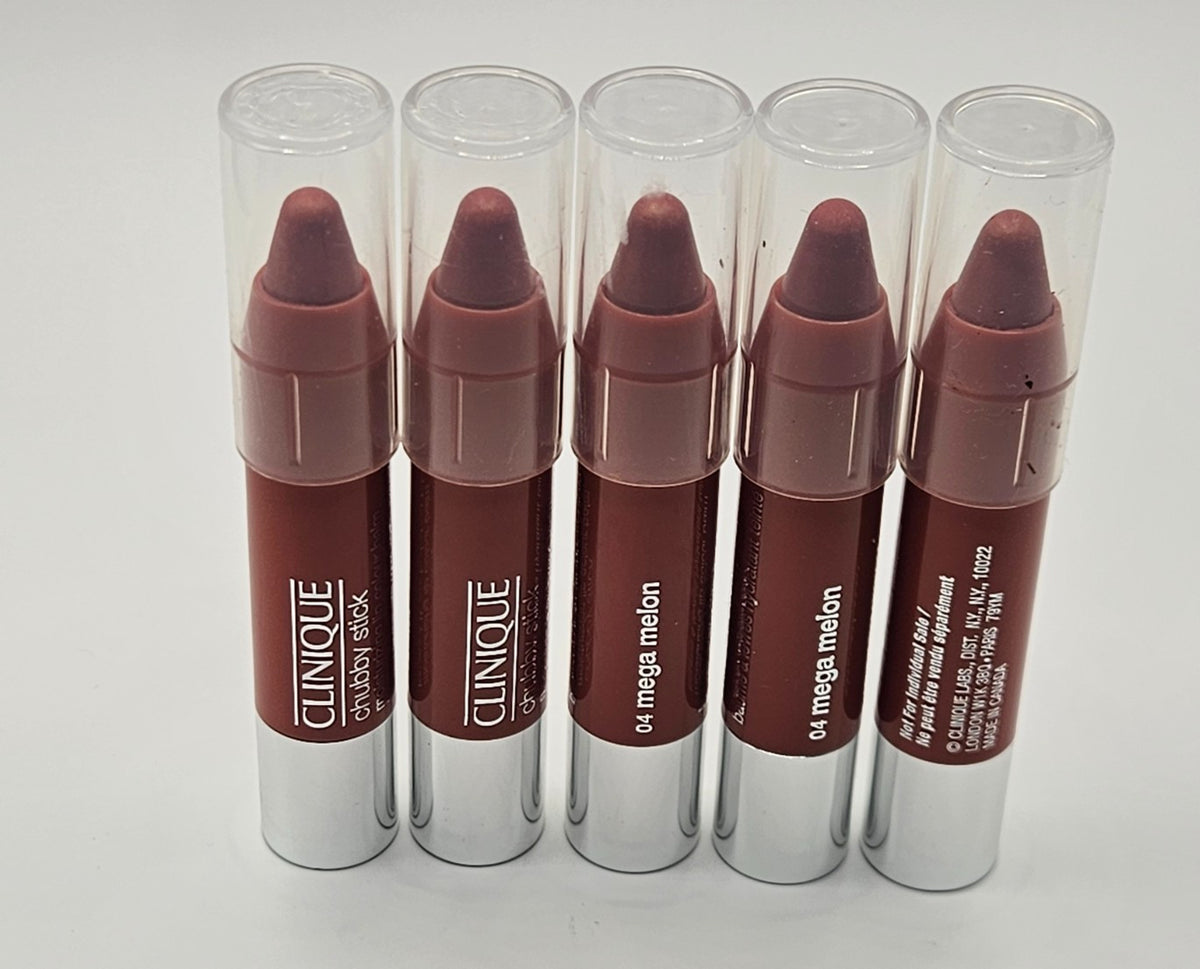 Moisturizing Lip Balm Stick - 04 Mega Melon, Pack of 5 with GWP