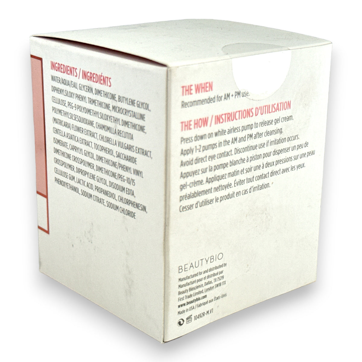 BeautyBio The Zenbubble Gel Cream Calming Skin Shield 1.7fl.oz./50ml