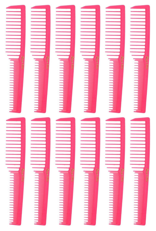 Wide Tooth Hair Comb Set - Teasing Vent Combs for Hair Volume and Styling
