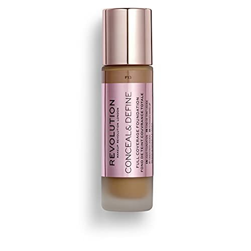Conceal and Define Foundation F14 for Dark Skin Tones - Full Coverage Matte Finish