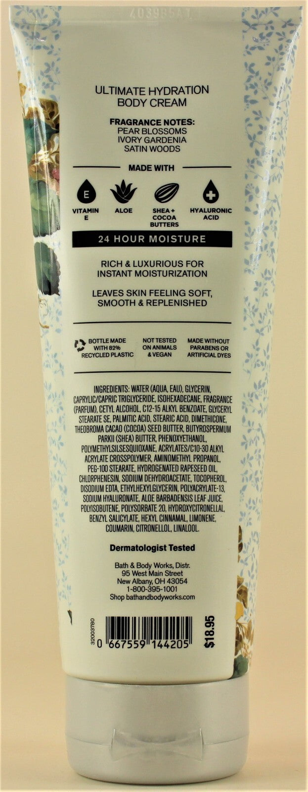 Dressed in White Body Cream Lotion - 8oz (Qty 2)