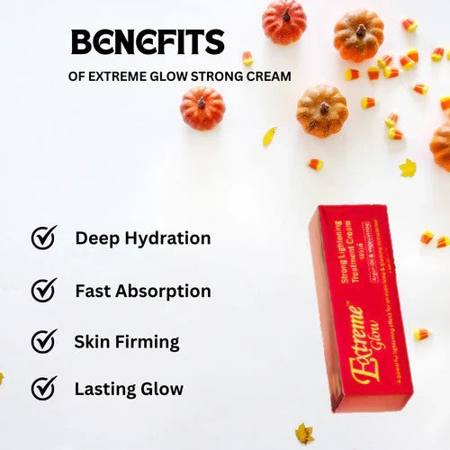 Extreme Glow Skin Brightening Treatment Cream with Argan Oil - 1.7 oz