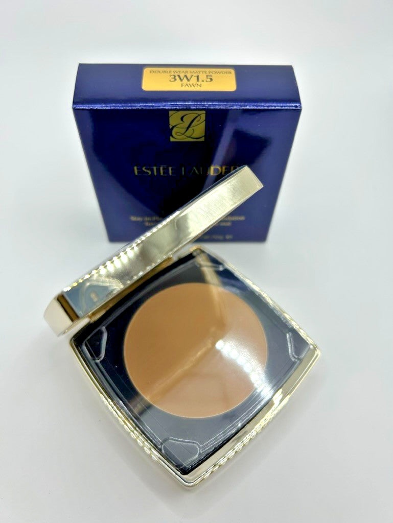 Estee Lauder Double Wear Matte Powder Foundation with Shade Selection